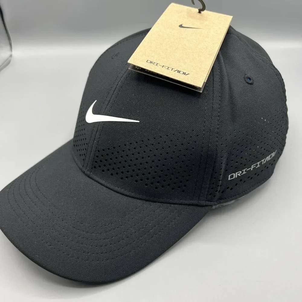 Air Jordan Dri-Fit ADV Hat Men‎ M-L Black Jumpman Snap Back Cap New